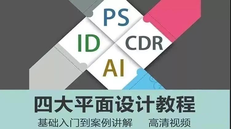 四大平面设计PS/AI/CDR/ID自学视频教程【087期】