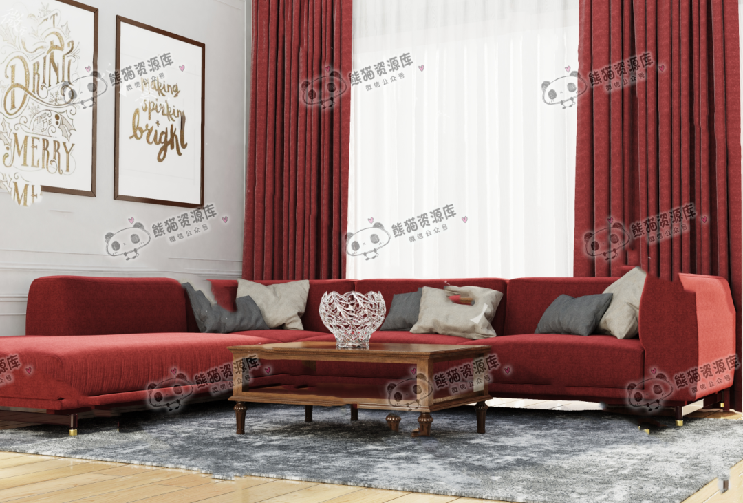 最新14个精品keyshot室内场景【1613期】