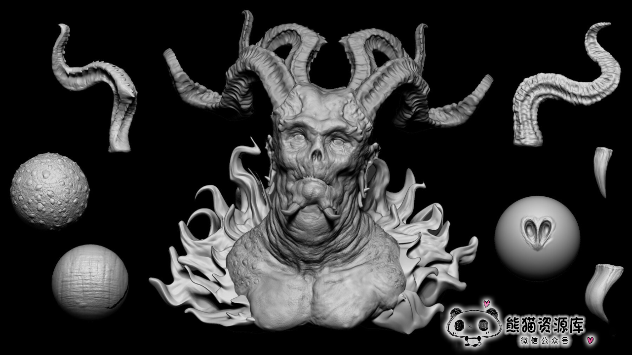 100组怪物样貌笔刷预设【1680期】