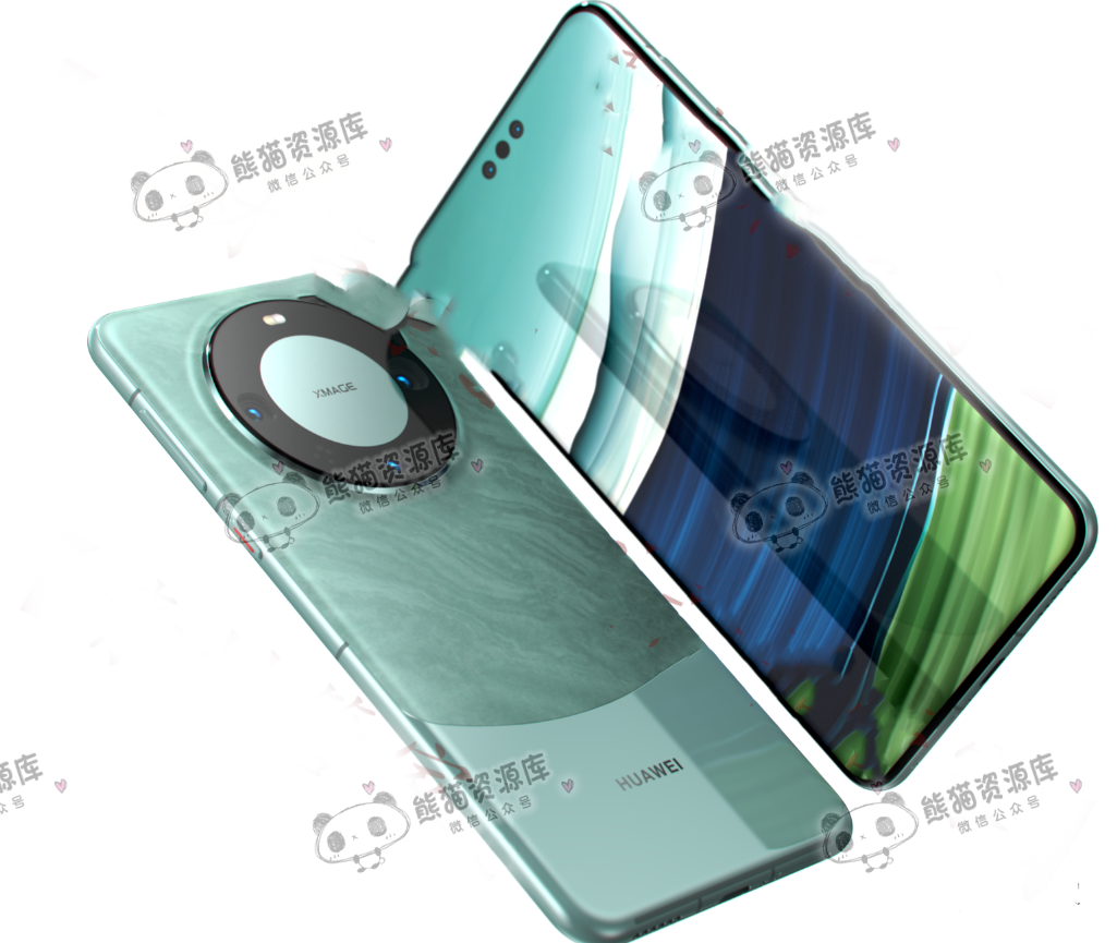 遥遥领先！华为mate60 Pro手机模型+keyshot渲染文件【1704期】