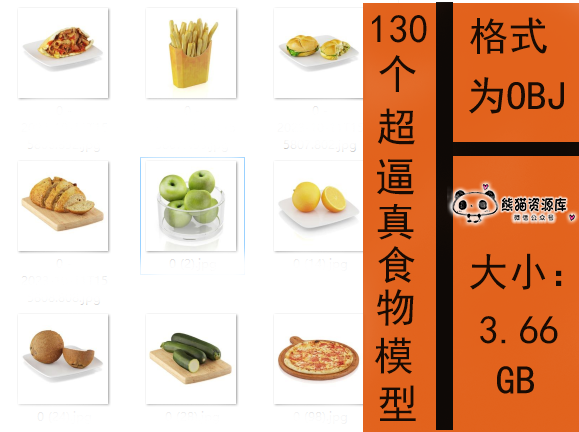 130个超逼真食物模型【1721期】