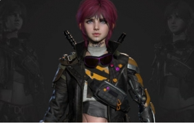 赛博风格次世代游戏角色全流程教学【2120期】